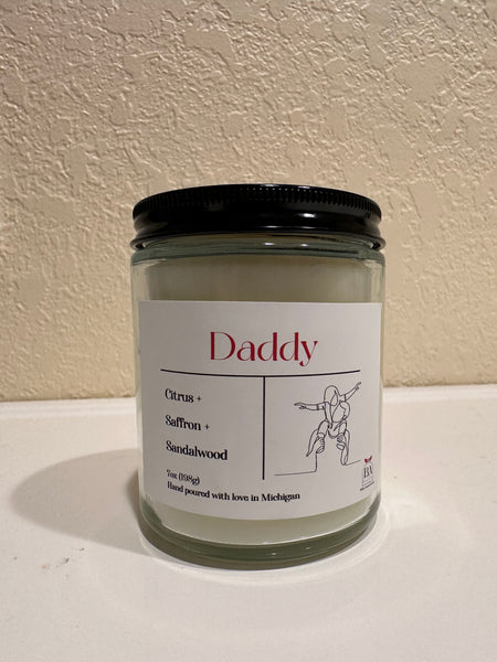 Daddy Candle