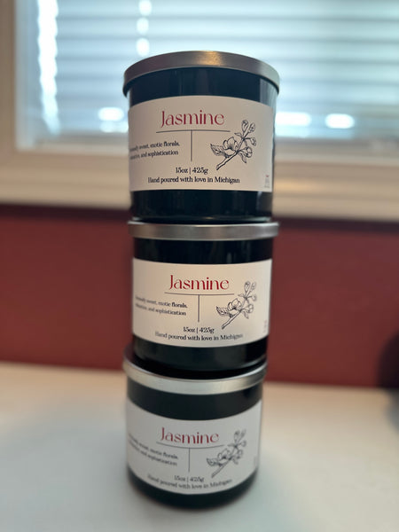 Jasmine 3 Wick Candle