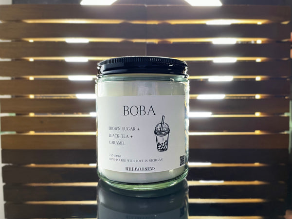 Boba Candle